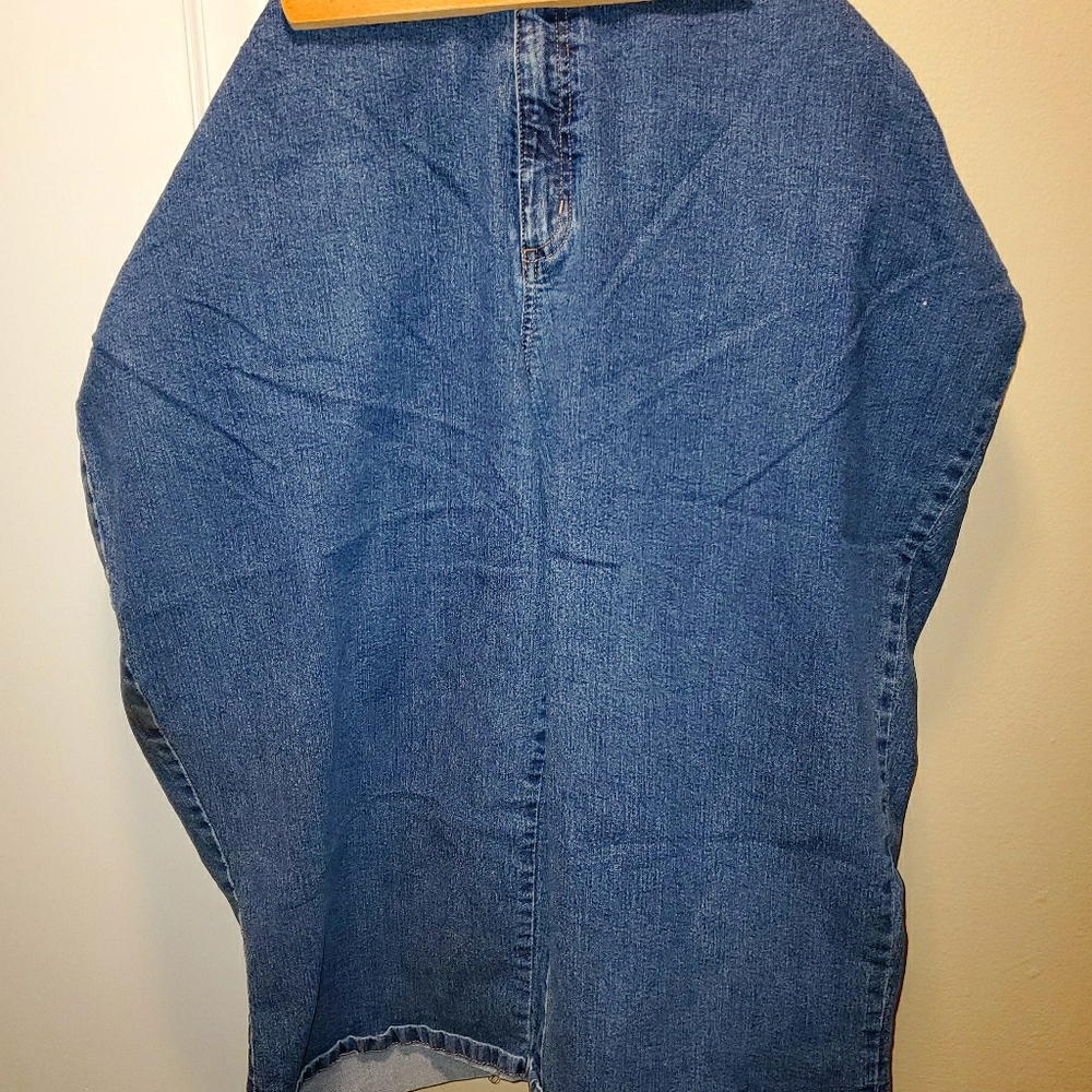 Wide leg Woman Within capris